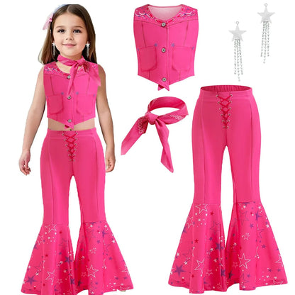 Barbie Costume Kids Performance Costume Star