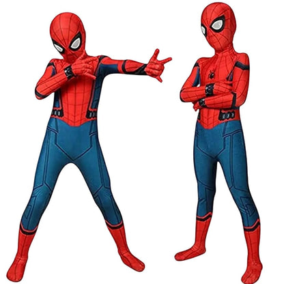 Spiderman Costume Kids Homecoming Movie Version Bodysuit