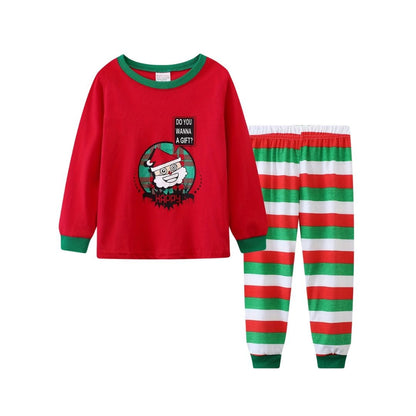 Santa Christmas Pajama Set for Kids