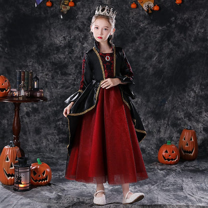 Vampire Costume Kids for Girl Devil Princess