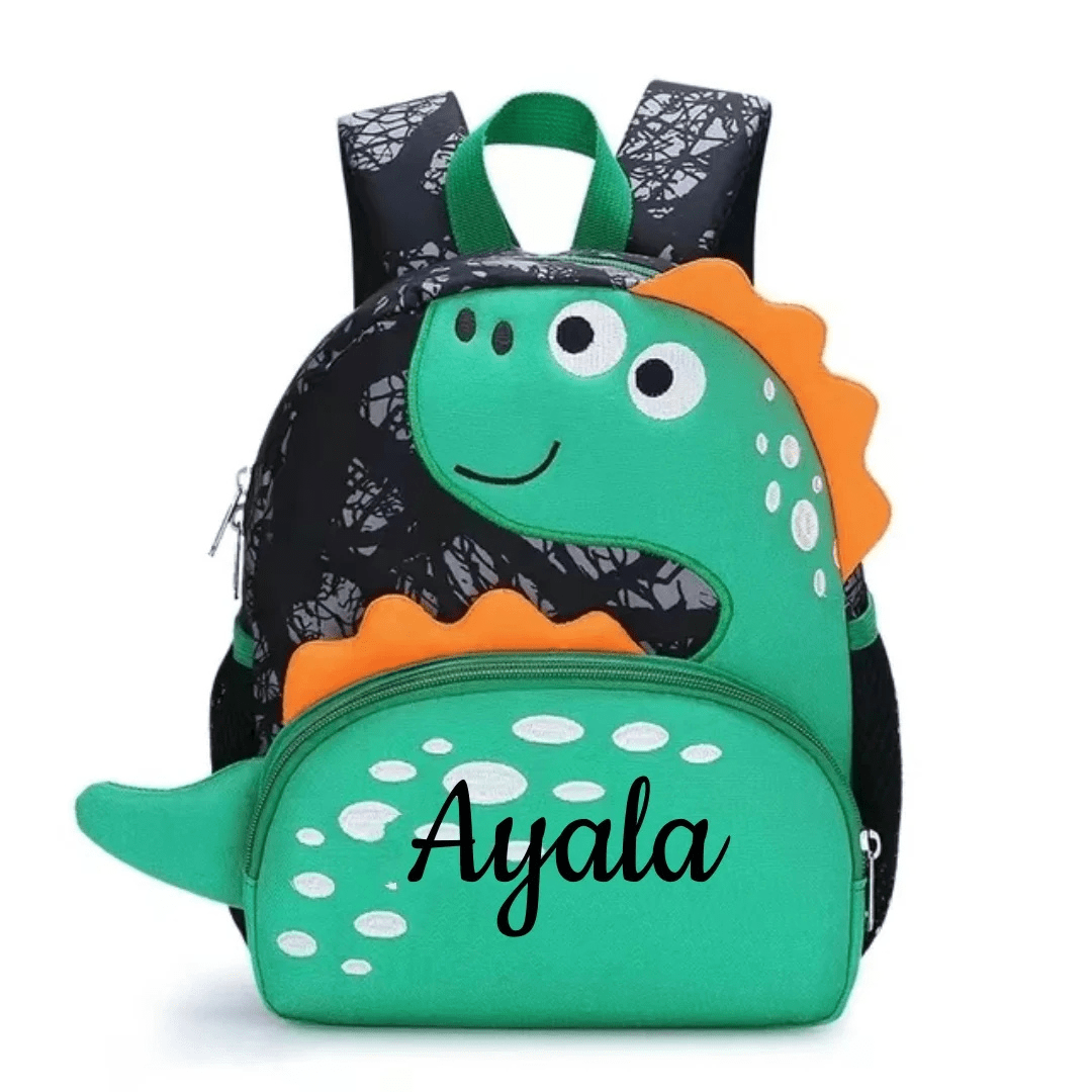 Dinosaur Backpack Personalized Embroidered Schoolbag