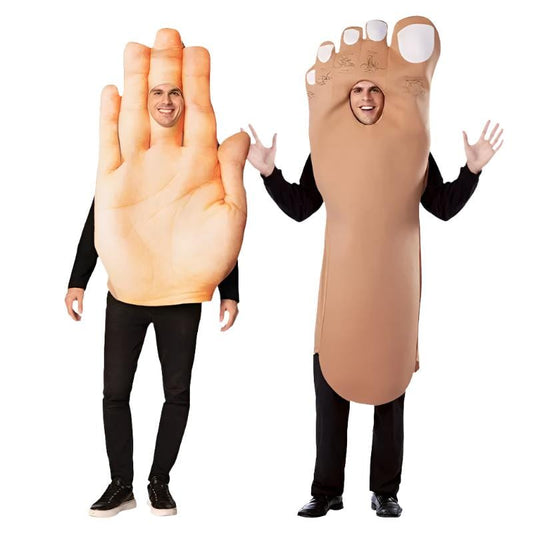 Couples Halloween Costumes Hand and Foot Outfits