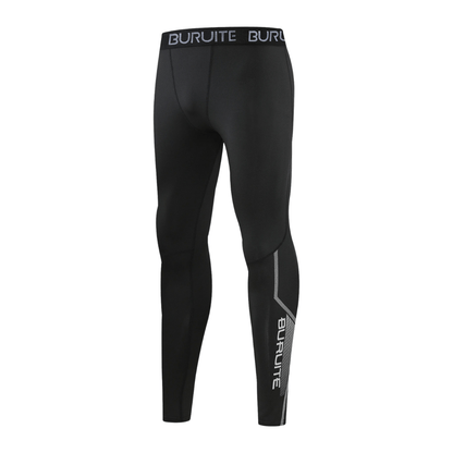 Fleece Lined Compression Leggings for Men