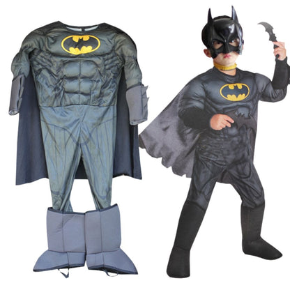 Batman Costume Kids Padded Bodysuit