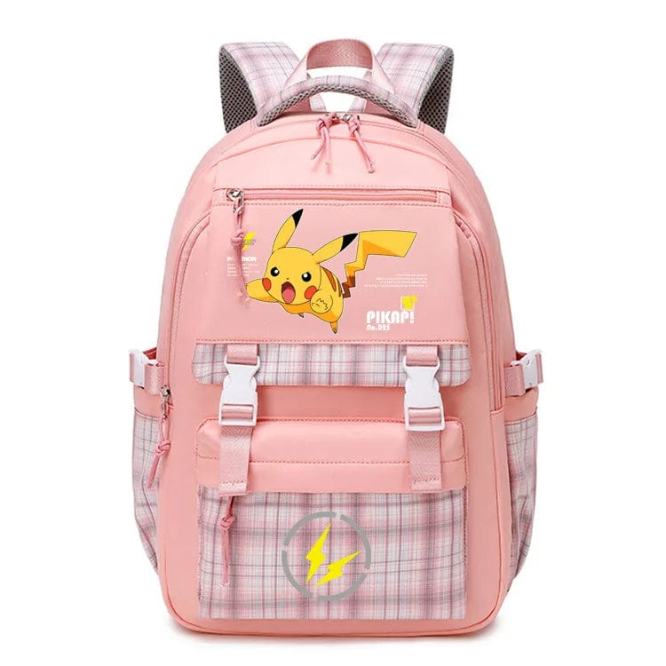 Pokemon Backpack Adjustable Oxford School Bag