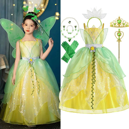 Princess Tiana Deluxe Party Dress