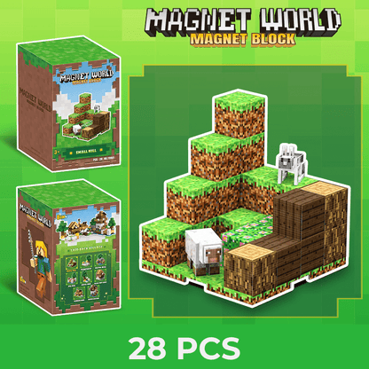 Magnet World Building Blocks Set