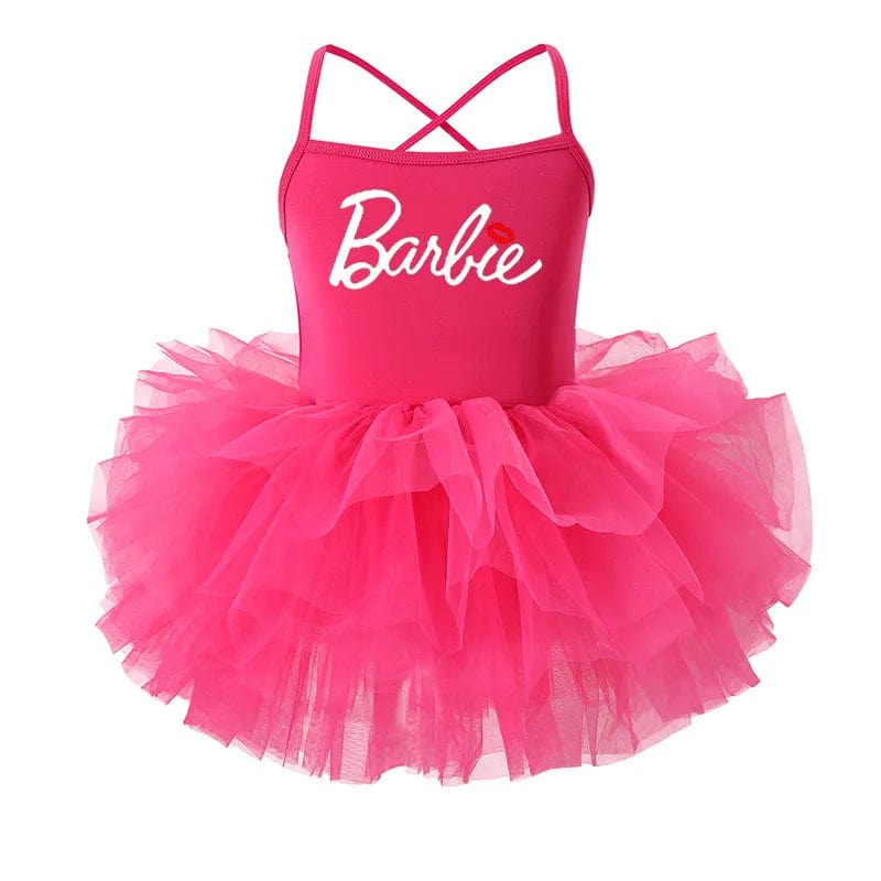 Barbie Costume Kids Puffy Princess Skirt