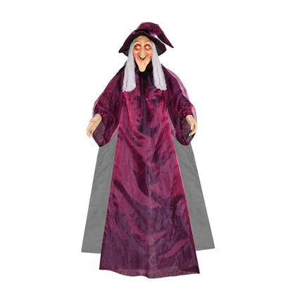 Halloween Decoration Voice-Controlled Hanging Witch