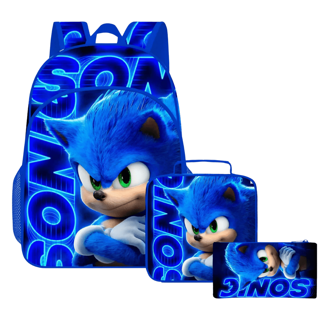 Sonic Backpack and School Accessories