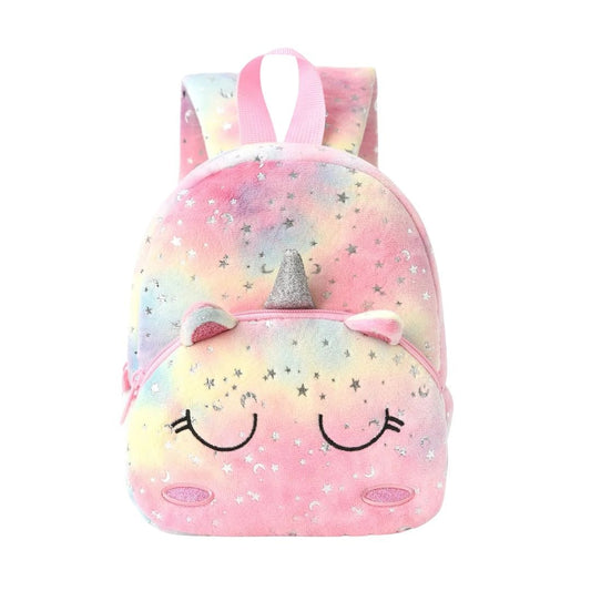 Unicorn Backpack for Girls Starry Night