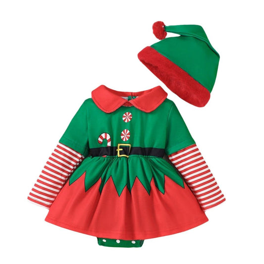 Jolly Elf Romper for Kids