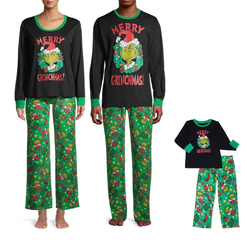 Merry Grinchmas Family Pajama Set