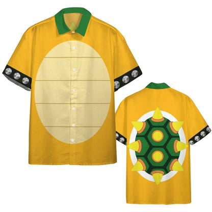 Bowser Costume Bash Beach Shirt