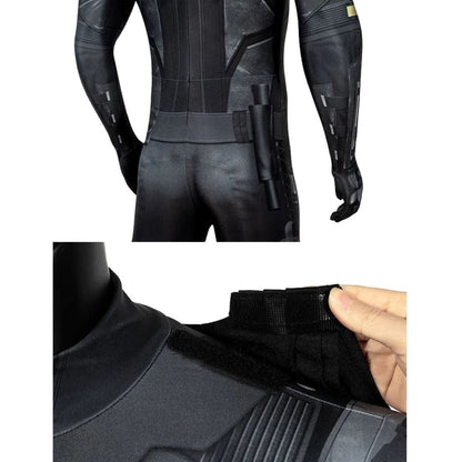 Batman Costume Grey Bodysuit