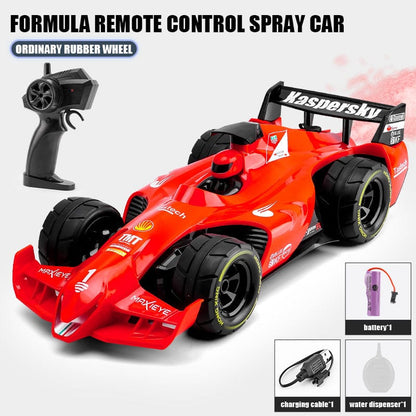 RC Car Formula Drift F1 Spray Racer 2.4GHz