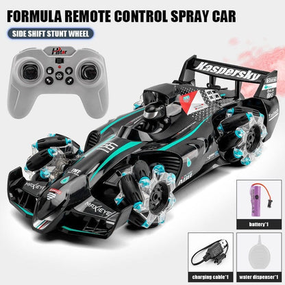 RC Car Formula Drift F1 Spray Racer 2.4GHz