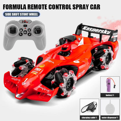 RC Car Formula Drift F1 Spray Racer 2.4GHz