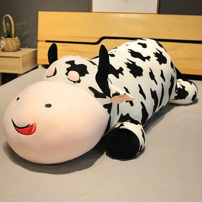 Jumbo Moo Cow Stuffed Animal Cuddle Pillow