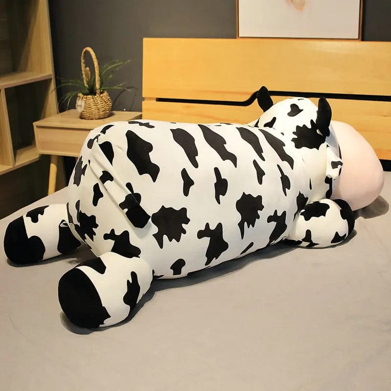 Jumbo Moo Cow Stuffed Animal Cuddle Pillow