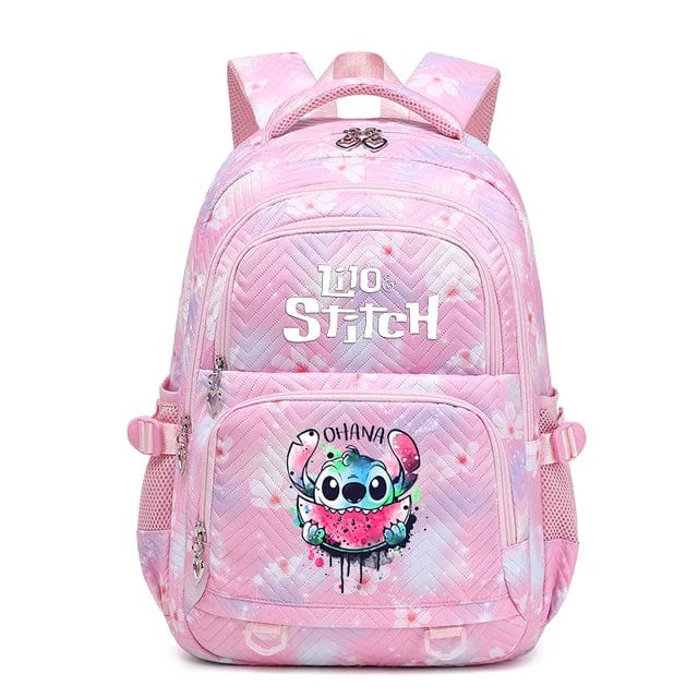 Stitch Backpack Waterproof Schoolbag