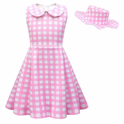 Barbie Costume Kids Elegant Princess Dress