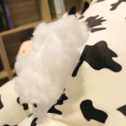 Jumbo Moo Cow Stuffed Animal Cuddle Pillow