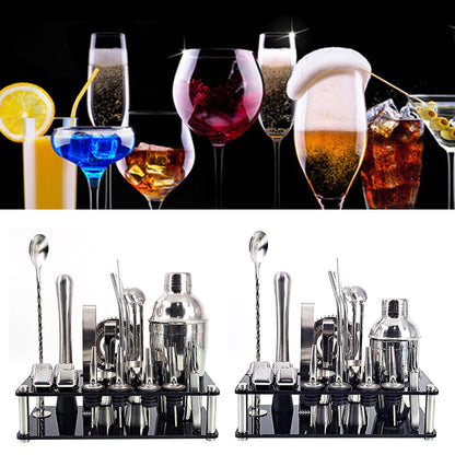 23-Piece Professional Cocktail Shaker Set