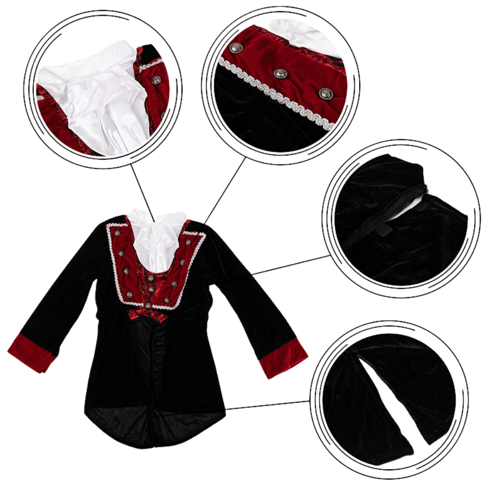 Vampire Costume Kids Boys Deluxe Cape