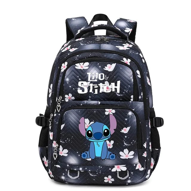 Stitch Backpack Waterproof Schoolbag