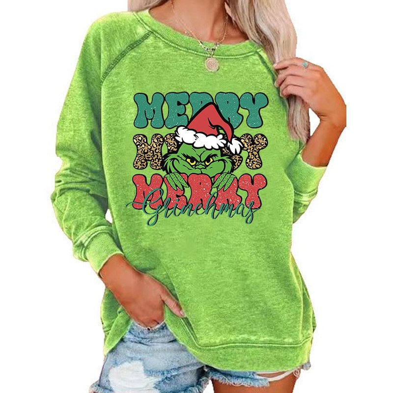 Grinch Merry Christmas Sweatshirt