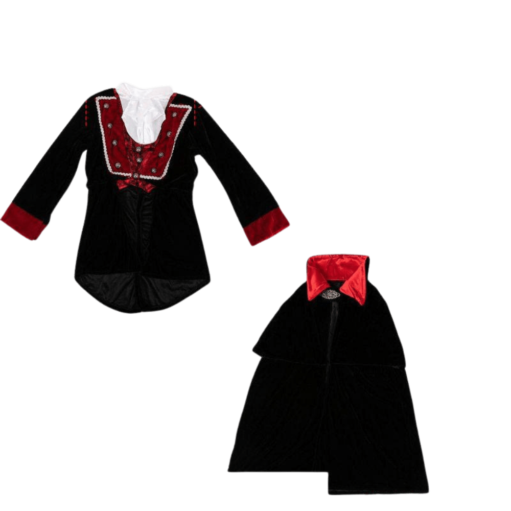 Vampire Costume Kids Boys Deluxe Cape