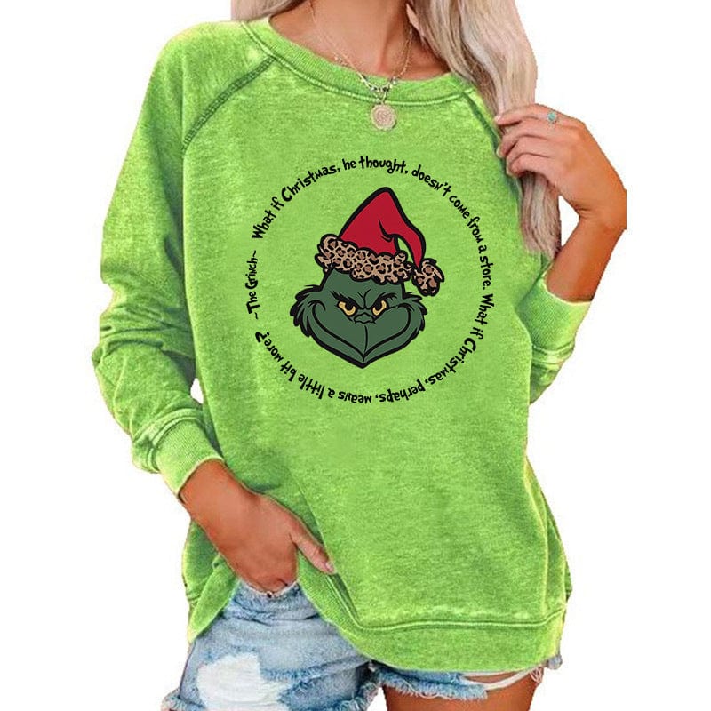 Grinch Merry Christmas Sweatshirt