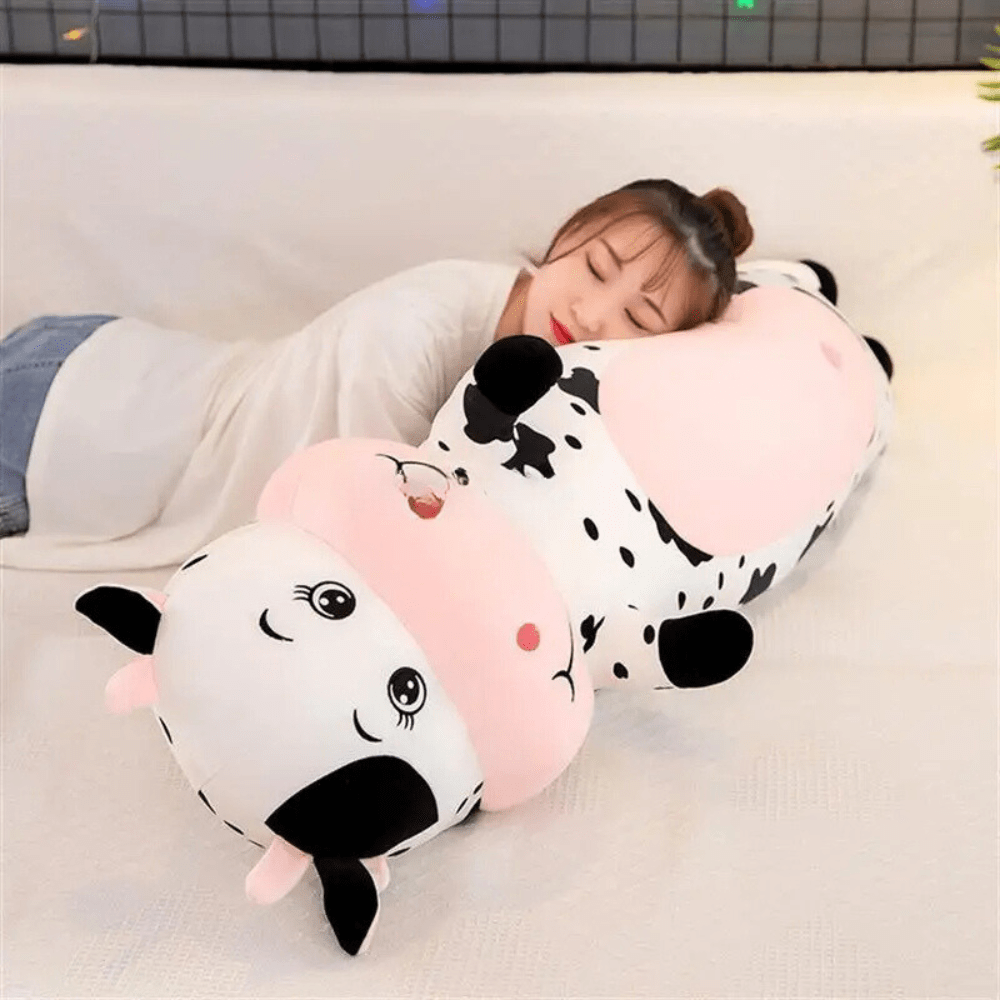 CuddleCow Stuffed Animal Pillow