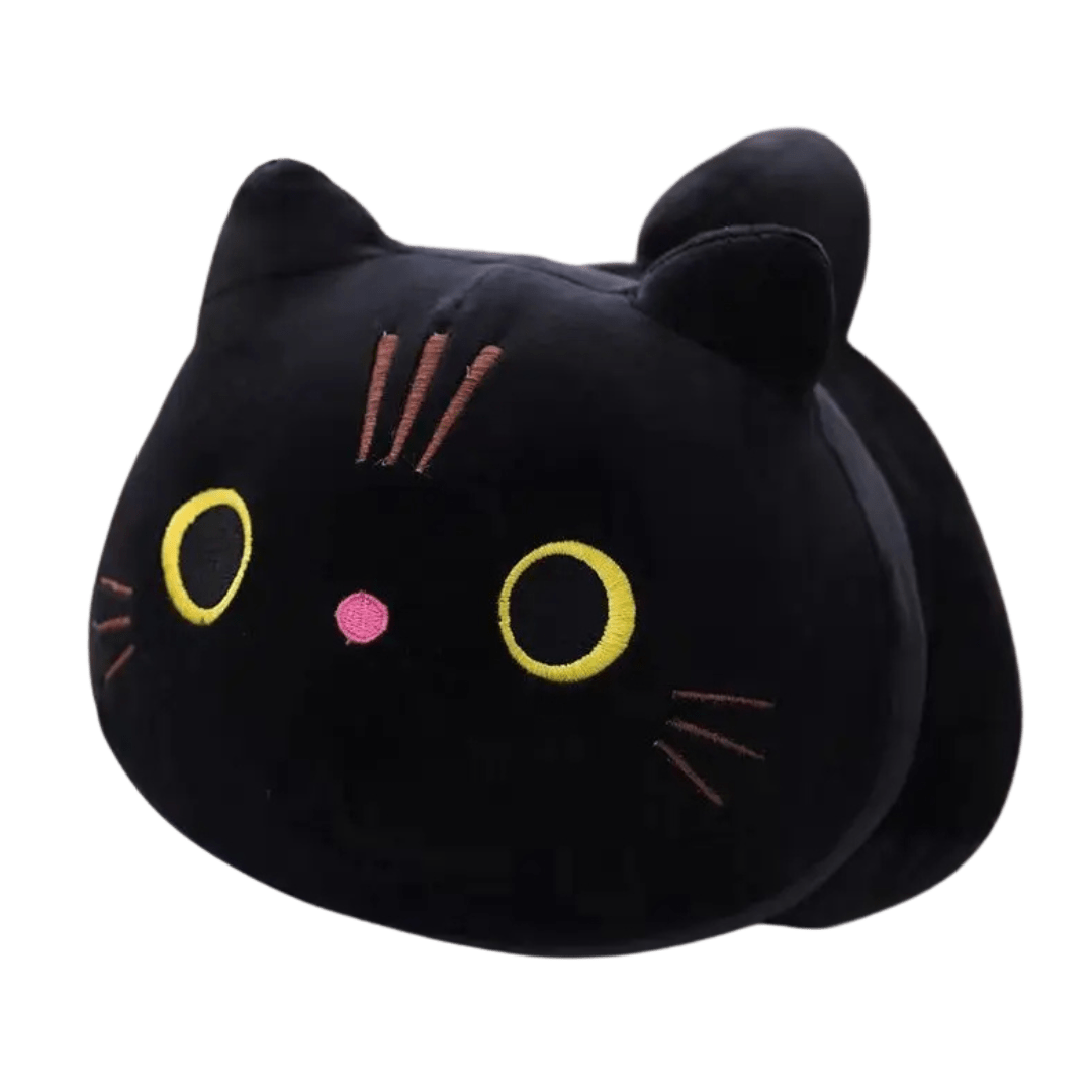 Kawaii Cat Plush Pillow 9.8 in