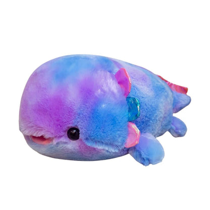 Rainbow Axolotl Plush Pillow