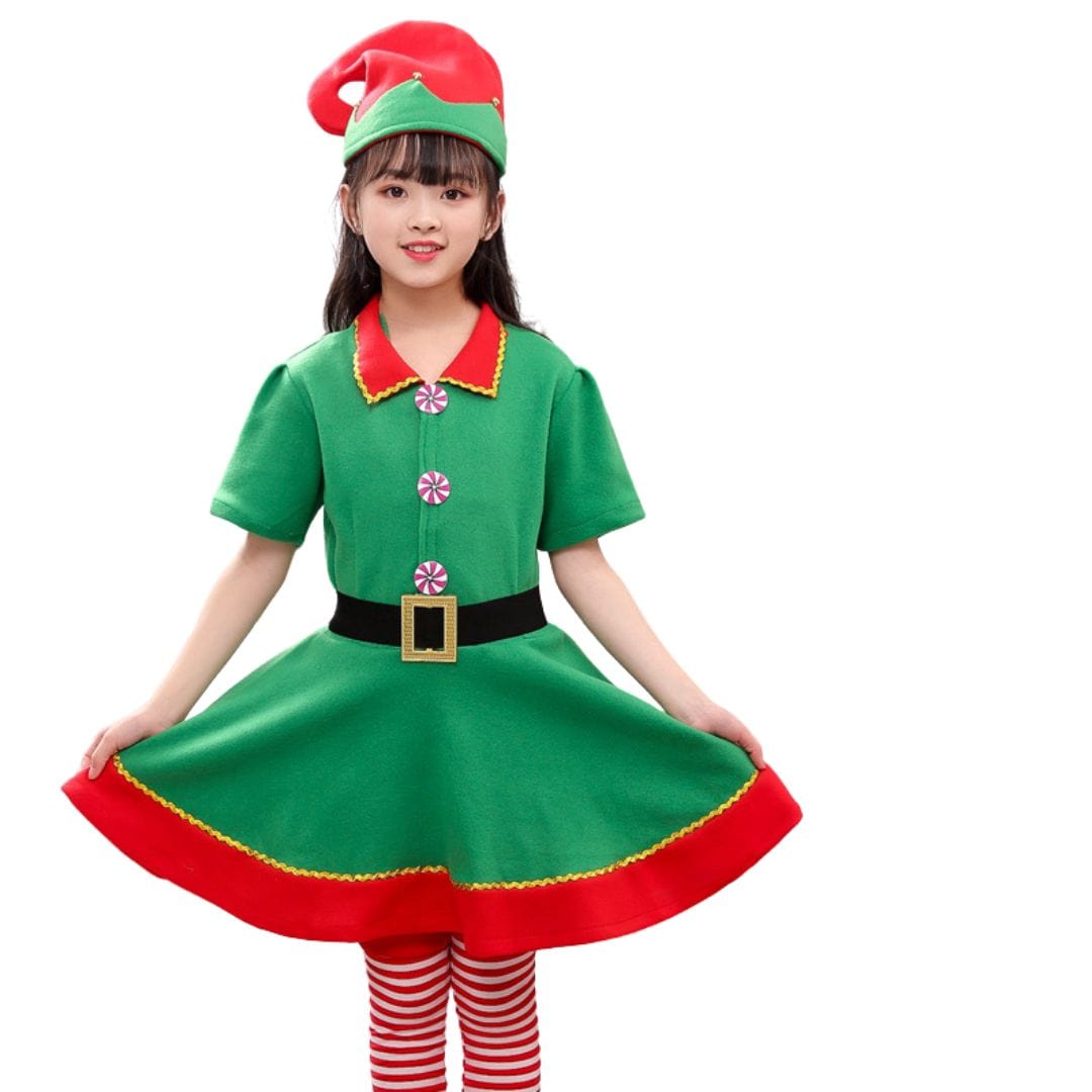 Merry Little Elf Costume for Kids