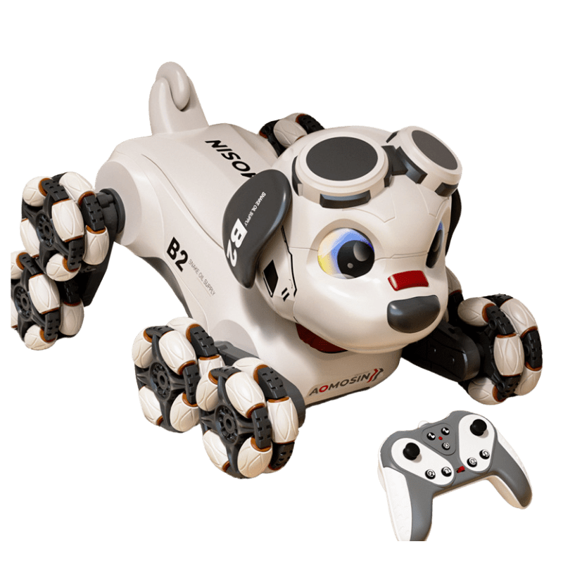 RoboPup Elite – Intelligent Robot Dog with Stunt Wheels