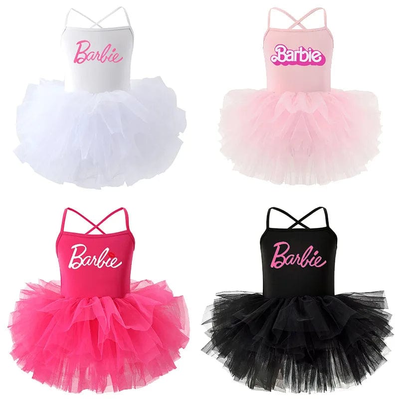 Barbie Costume Kids Puffy Princess Skirt