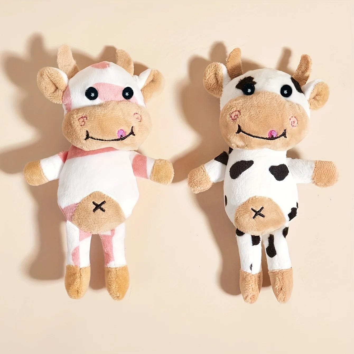 Moo Charm Cow Stuffed Animal Key Plush