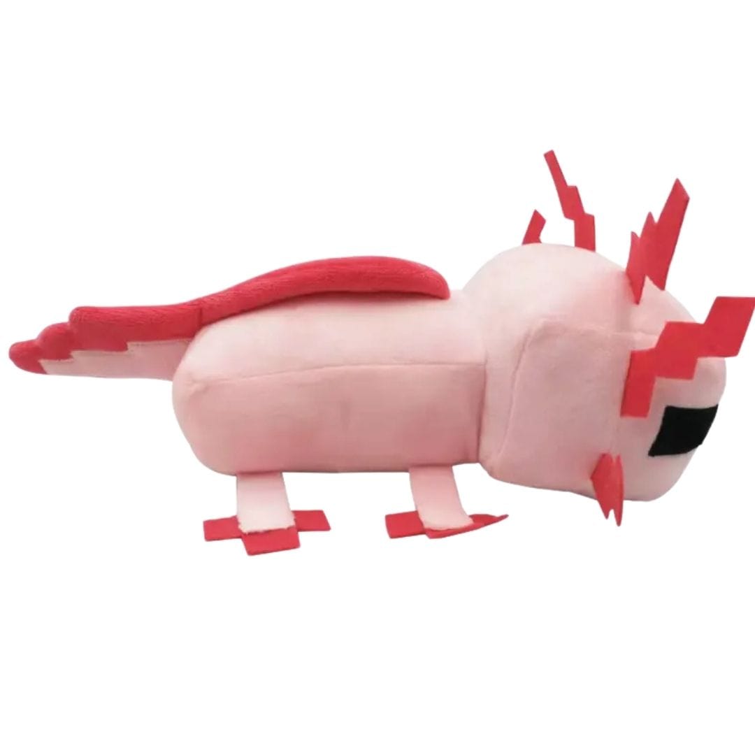 Pixel Axolotl Plush Toy 9 inch