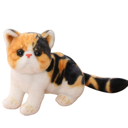 Realistic Tabby Cat Plush