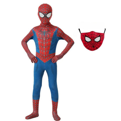 Spiderman Costume Kids Awesome 3D Style Bodysuit