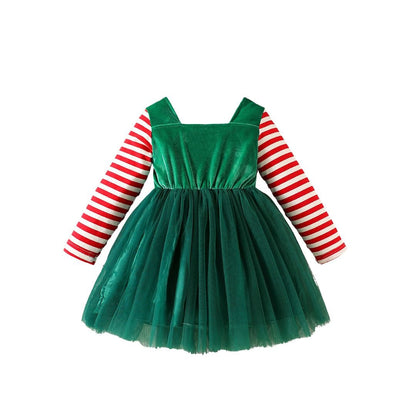 Holiday Elf Sparkle Kids Costume