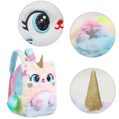 Unicorn Cat Backpack Kawaii Super Soft