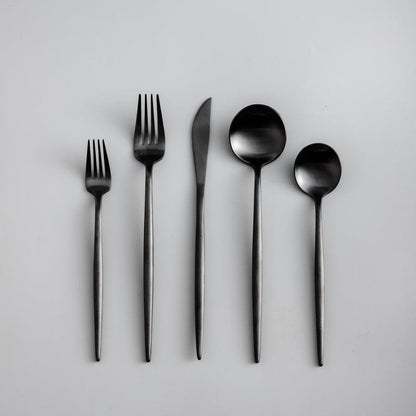 Elegant Minimalist 20-Piece Stainless Steel Cutlery Set