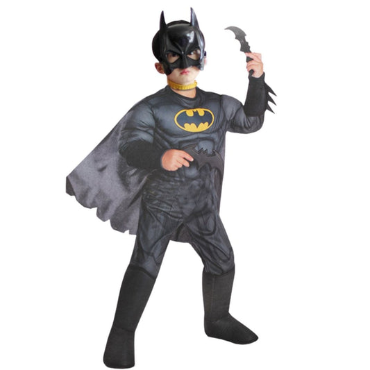 Batman Costume Kids Padded Bodysuit