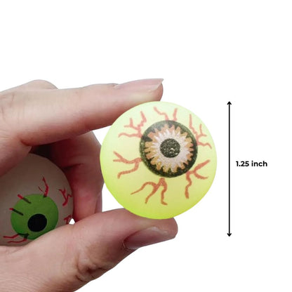 Halloween Decoration Glow-in-the-Dark Eyeball Bouncy Balls