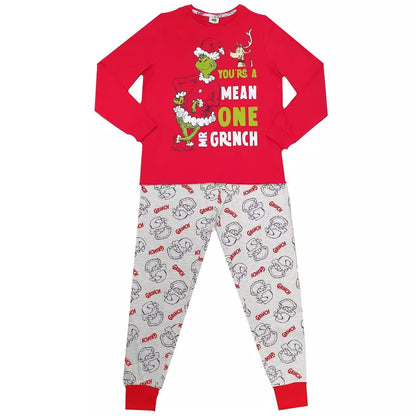 Ultimate Grinch Family Pajama Collection with Matching Pet Outfit