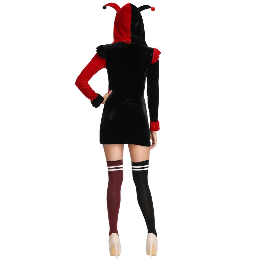 Harley Quinn Costume Clown Villain